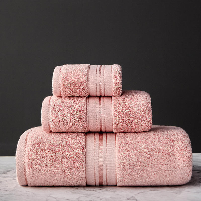 Luxurious Pure Cotton Bath Towel Set