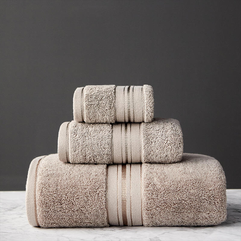 Luxurious Pure Cotton Bath Towel Set