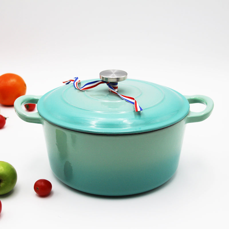 Enamel Cast Iron Stew Pot