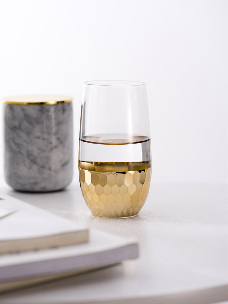 Nordic Gold-Plated Glassware Set - Wedding Souvenir