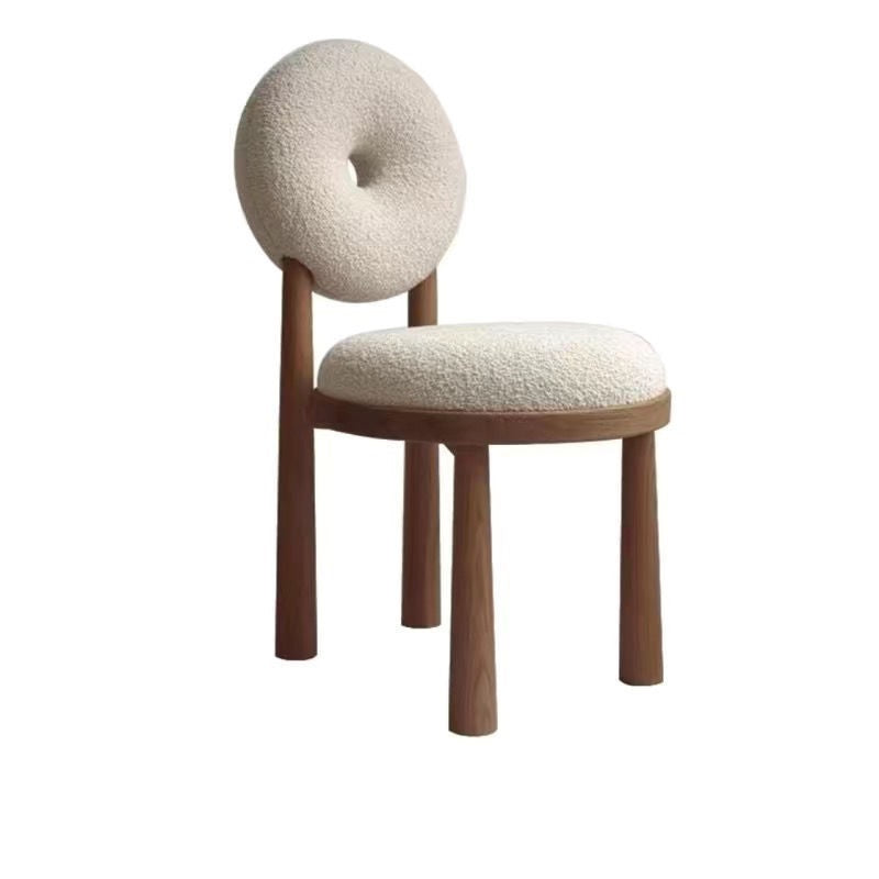 Nordic Designer Berber Fleece Chair for Home