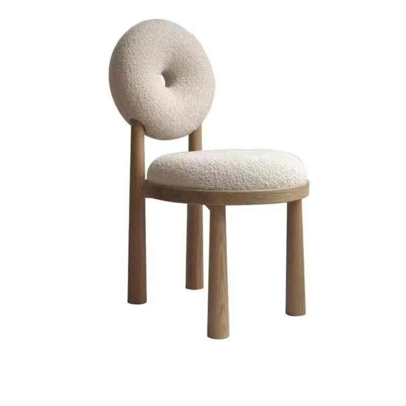 Nordic Designer Berber Fleece Chair for Home