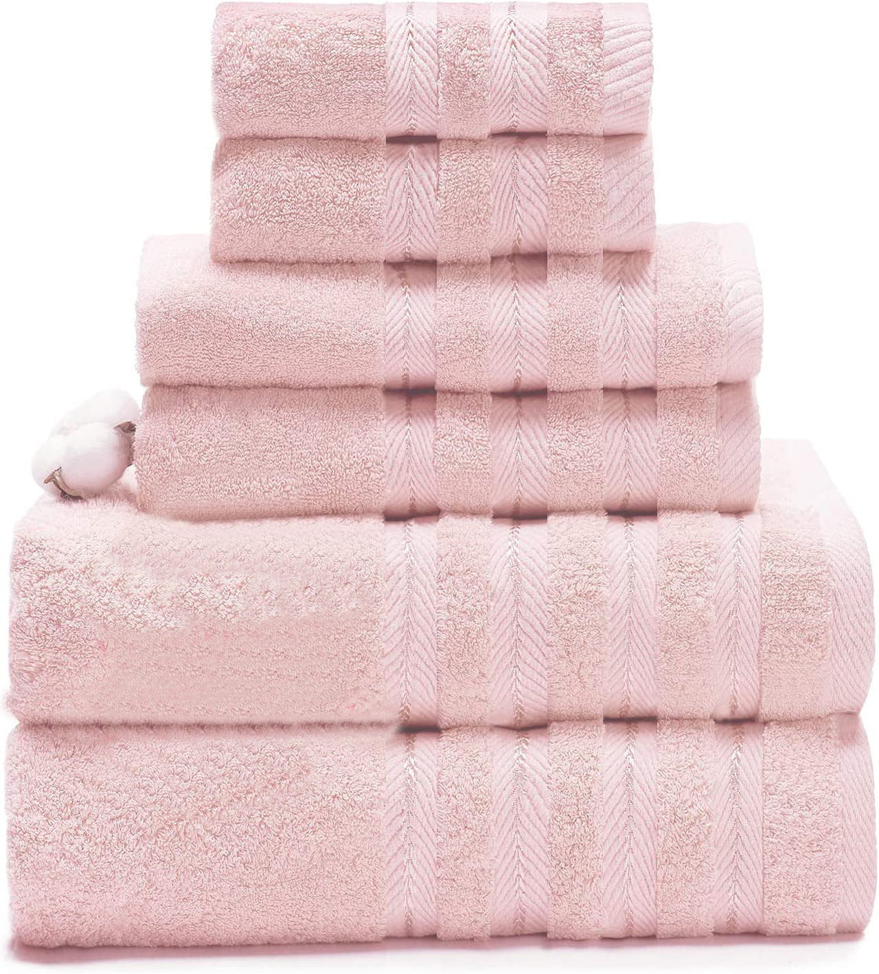 Absorbent Long Staple Cotton Towel Bath Set